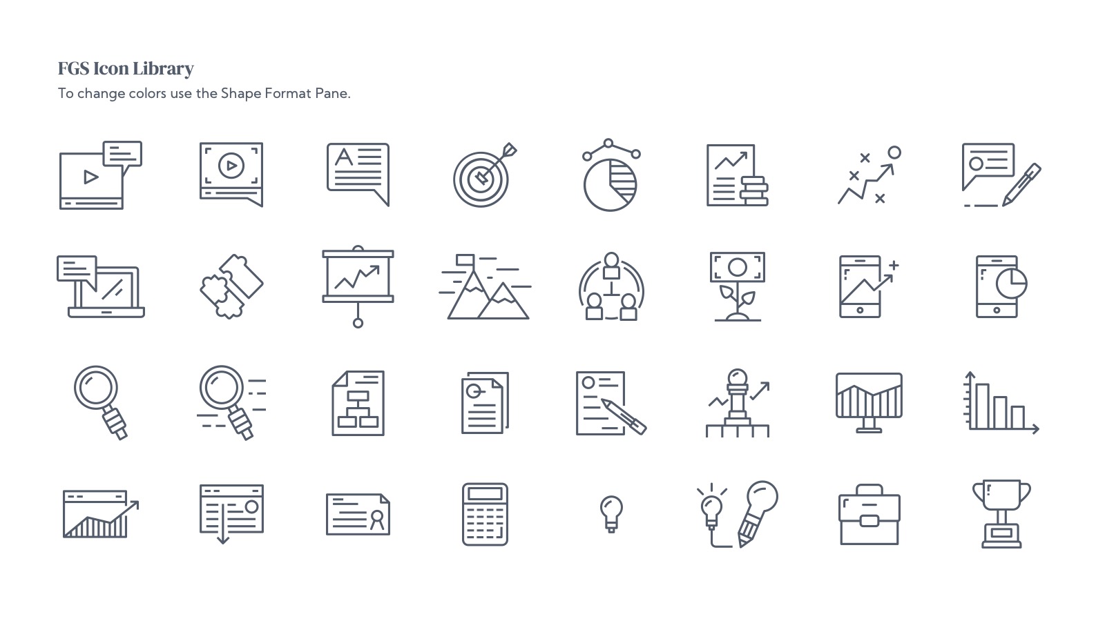 PPT Icons